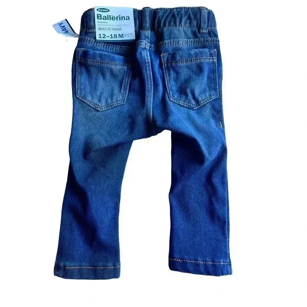 Old Navy Girls Jean and T-Shirt Outfit•Size 12-18 months•NWT•